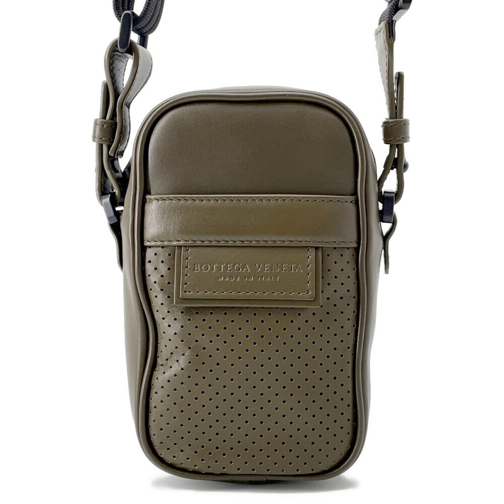 Bottega Veneta Shoulder Bag Leggero Perforated Leather Belt Pouch
